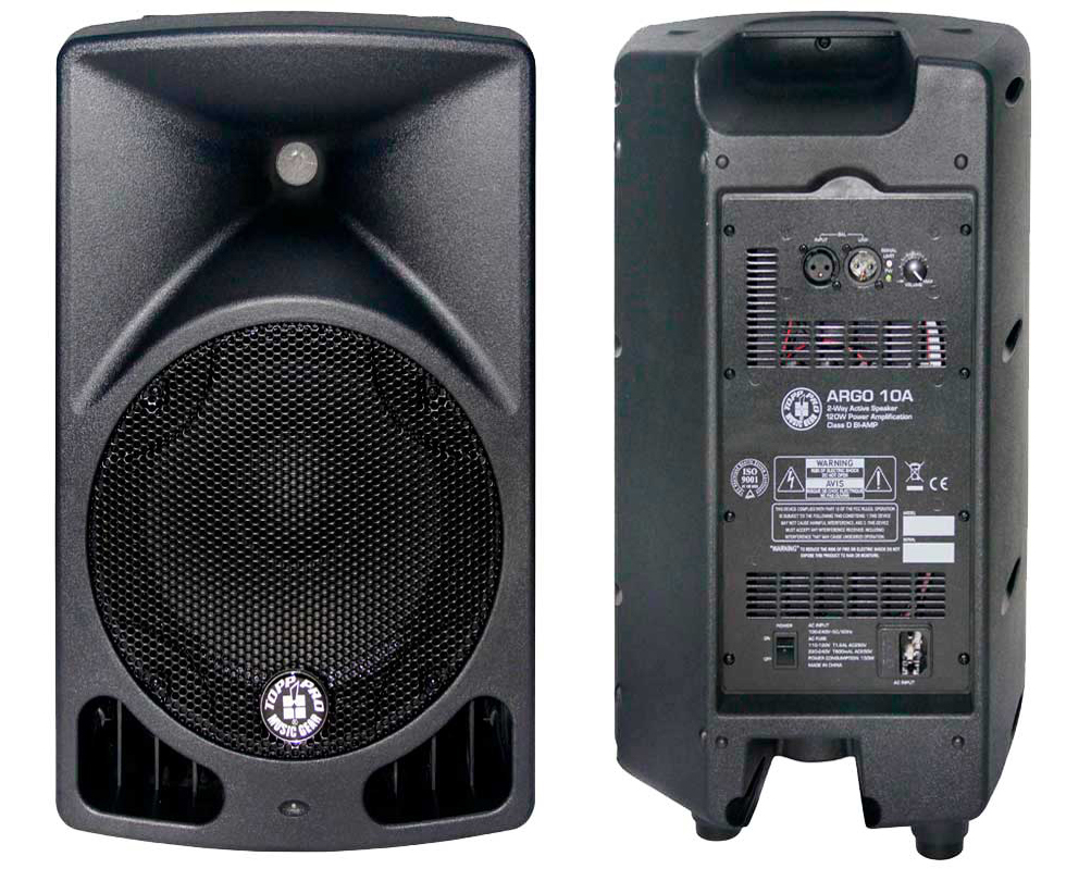 Topp Pro Argo 10A Aktiv Høyttaler