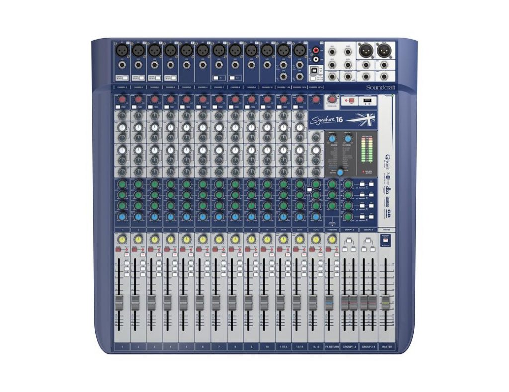SOUNDCRAFT SIGNATURE 16 mixer